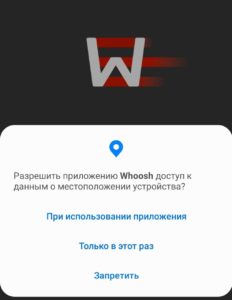 скриншот whoosh